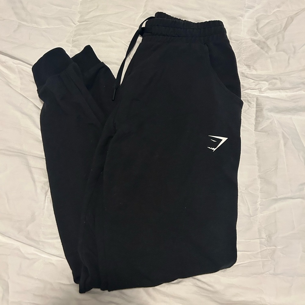 SOLD Gymshark Black Joggers - S